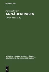 Beihefte zur Zeitschrift für die neutestamentliche Wissenschaft