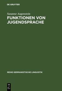 Reihe Germanistische Linguistik