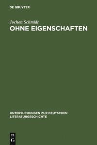 Untersuchungen zur deutschen Literaturgeschichte