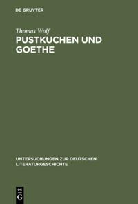 Untersuchungen zur deutschen Literaturgeschichte
