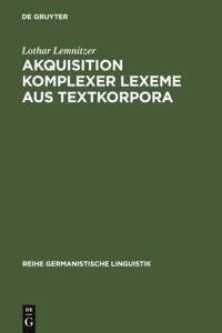 Reihe Germanistische Linguistik