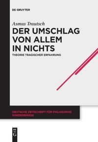 Kirjan kansi "Der Umschlag Von Allem in Nichts"
