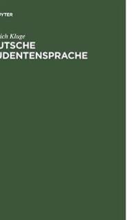 Deutsche Studentensprache