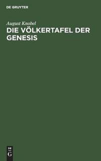 Die Völkertafel Der Genesis
