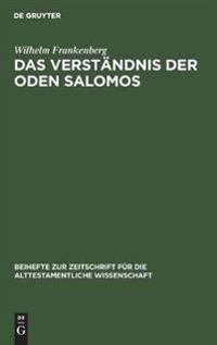 Das Verständnis Der Oden Salomos