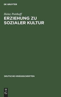 Erziehung Zu Sozialer Kultur