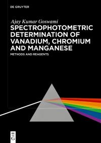 Spectrophotometric Determination of Vanadium, Chromium and Manganese