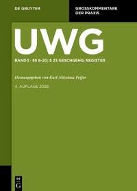 Großkommentare der Praxis §§ 8-20; § 23 GeschGehG; Register