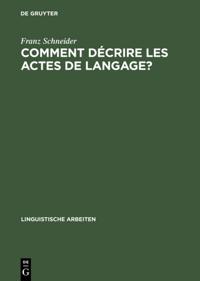 Linguistische Arbeiten