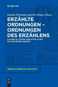 Erzählte Ordnungen - Ordnungen Des Erzählens