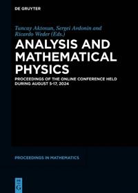 Analysis and Mathematical Physics