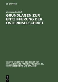 Abhandlungen aus dem Gebiet der Auslandskunde / Reihe B: Völkerkunde, Kulturgeschichte und Sprachen
