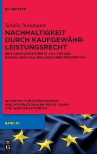 Nachhaltigkeit durch Kaufgewährleistungsrecht