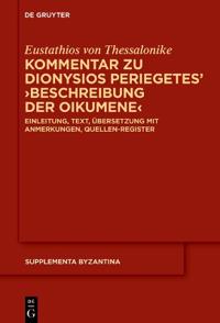 Kommentar zu Dionysios Periegetes' ¿Beschreibung der Oikumene¿