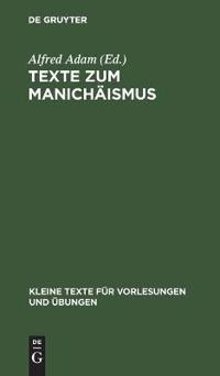 Texte Zum Manichäismus