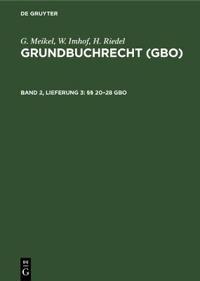 §§ 20-28 Gbo