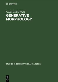 Studies in Generative Grammar [SGG]