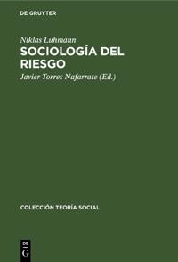 Sociología del Riesgo