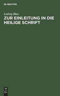 Zur Einleitung in die Heilige Schrift