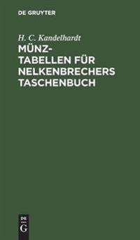 Münz-Tabellen Für Nelkenbrechers Taschenbuch