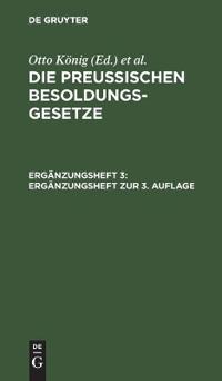 Ergänzungsheft Zur 3. Auflage