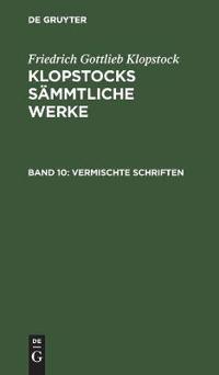 Vermischte Schriften