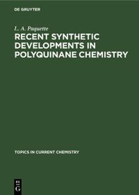 Recent Synthetic Developments in Polyquinane Chemistry