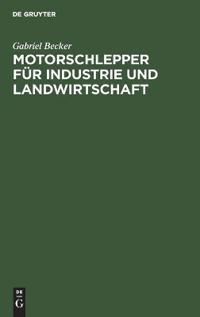 Motorschlepper Für Industrie Und Landwirtschaft