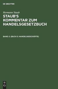 (Buch 3: Handelsgeschäfte)