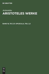 Opuscula, Teil 2,3