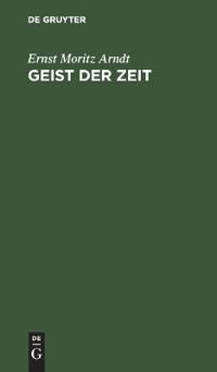Geist Der Zeit