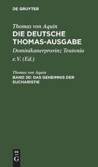 Das Geheimnis Der Eucharistie