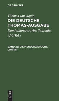 Die Menschwerdung Christi
