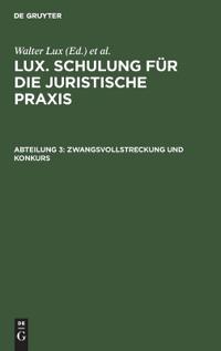 Zwangsvollstreckung Und Konkurs