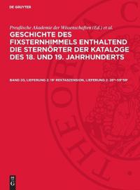 19h Rektaszension, Lieferung 2: 26m-59m59s