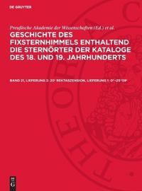 20h Rektaszension, Lieferung 1: 0m-25m59s