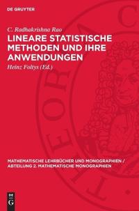 Lineare Statistische Methoden Und Ihre Anwendungen