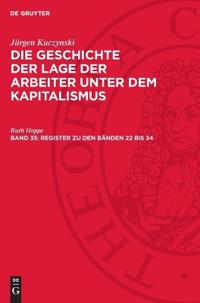 Register Zu Den Bänden 22 Bis 34