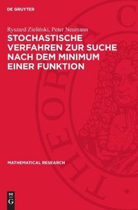 Stochastische Verfahren Zur Suche Nach Dem Minimum Einer Funktion