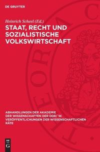 Staat, Recht und sozialistische Volkswirtschaft