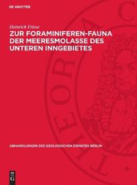Zur Foraminiferen-Fauna Der Meeresmolasse Des Unteren Inngebietes