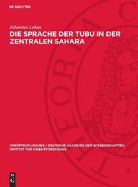 Die Sprache Der Tubu in Der Zentralen Sahara
