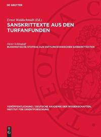 Buddhistische Stotras aus ostturkistanischen Sanskrittexten