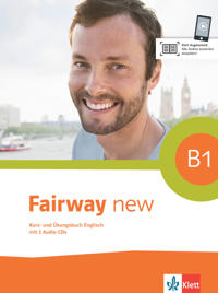 Fairway B1 new. Kurs- und Übungsbuch + 2 Audio-CDs + Online-Hörmaterial