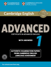 Cambridge English Advanced 1 for updated exam.Student's Book with answers and downloadable audio