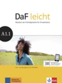 DaF leicht A1.1.  Kurs- und Übungsbuch mit Audios und Videos