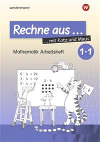 Rechne aus mit Katz und Maus. Rechne aus Einmaleins