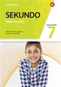 Sekundo 7. Arbeitsheft mit Lösungen. Nordrhein-Westfalen