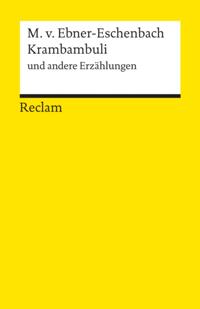 Krambambuli und andere Erzählungen
