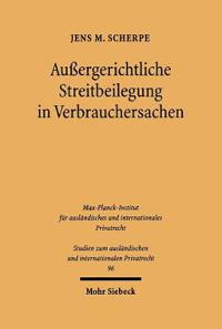 Außergerichtliche Streitbeilegung in Verbrauchersachen